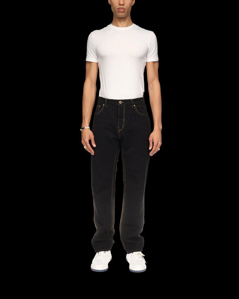 CASABLANCA Jacquard Denim Jeans Mens Apparel